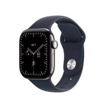 42mm Natural Titanium Case with Navy Blue Sport Band M/L MJGG4 фото