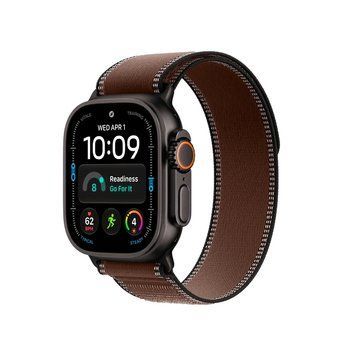 Apple Watch Ultra 4 GPS + LTE 49mm Black Titanium Case with Dark Umber Trail Loop - Medium/Large MJCT4+MKAE4 фото