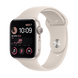 Apple Watch SE 40mm Starlight Aluminium Case with Starlight Sport Band (MNJP3) фото