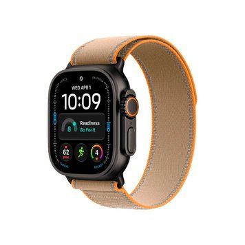 Apple Watch Ultra 4 GPS + LTE 49mm Black Titanium Case with Sand Trail Loop - Medium/Large MJCT4+MKAJ4 фото