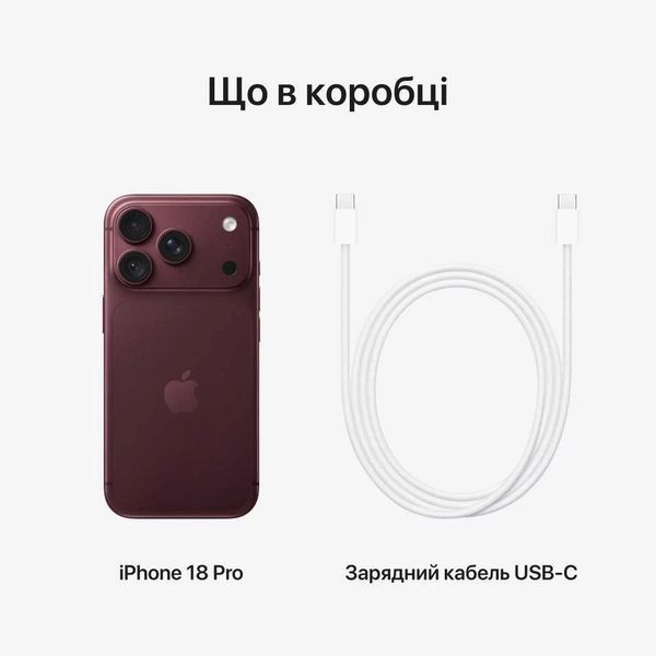 Apple iPhone 18 Pro 256GB Burgundy MJRR4 фото
