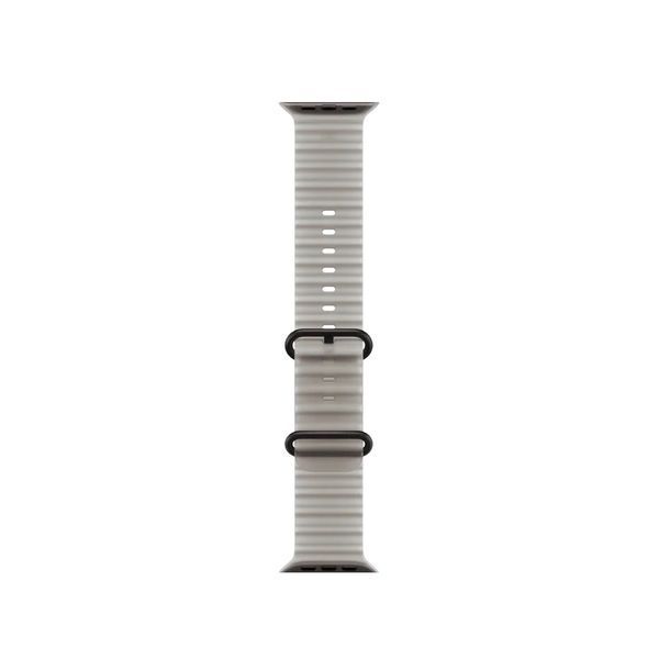 Apple Watch Ultra 4 GPS + LTE 49mm Black Titanium Case with Translucent Gray Ocean Band MJCT4+MKAQ4 фото