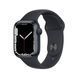 Apple Watch Series 7 41mm Midnight Aluminum Case with Midnight Sport Band  (MKMX3) фото