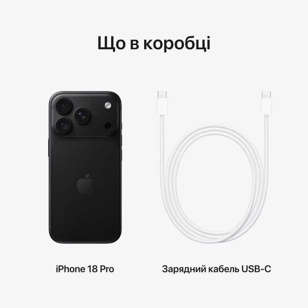 Apple iPhone 18 Pro 256G Black MJRP4 фото