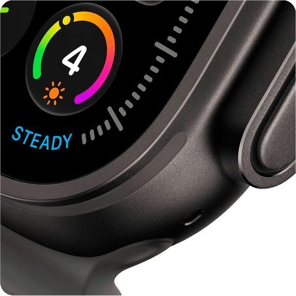 Apple Watch Ultra 4 GPS + LTE 49mm Black Titanium Case with Translucent Black Ocean Band MJAY4 фото