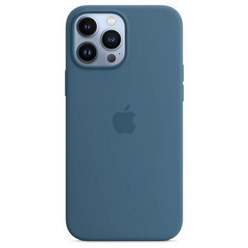 Чохол Apple Silicone Case with MagSafe for iPhone 13 Pro Max Blue Jay 60015 фото