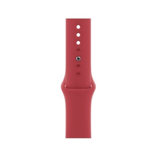 Apple Watch Series 7 45mm PRODUCT(RED) Aluminum Case with Red Sport Band  (MKN93) фото