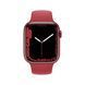 Apple Watch Series 7 45mm PRODUCT(RED) Aluminum Case with Red Sport Band  (MKN93) фото 2