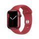Apple Watch Series 7 45mm PRODUCT(RED) Aluminum Case with Red Sport Band  (MKN93) фото 1