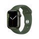 Apple Watch Series 7 45mm Green Aluminum Case with Clover Sport Band  (MKN73) фото 1