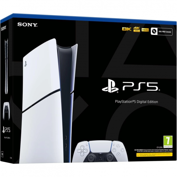 Ігрова консоль Sony PlayStation 5 Slim Digital Edition 1TB  1000040660 фото