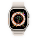 Apple Watch Ultra 49mm Titanium Case with Starlight Alpine Loop Medium  (MQFR3) фото 2