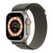 Apple Watch Ultra 49mm Titanium Case with Green Alpine Loop Large  (MQFP3) фото