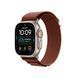 Apple Watch Ultra 4 GPS + LTE 49mm Natural Titanium Case with Burgundy Alpine Loop - Medium MJCR4+MK7E4 фото 1