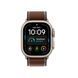 Apple Watch Ultra 4 GPS + LTE 49mm Natural Titanium Case with Dark Umber Trail Loop - Small/Medium MJCR4+MK8J4 фото 2