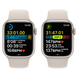 Apple Watch Series 8 41mm Starlight Aluminum Case with Starlight Sport Band (MNP63) фото 5