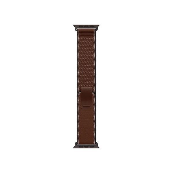 Apple Watch Ultra 4 GPS + LTE 49mm Natural Titanium Case with Dark Umber Trail Loop - Medium/Large MJCR4+MK8K4 фото