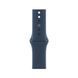 Apple Watch SE 44mm Silver Aluminium Case with Abyss Blue Sport Band (MKQ43) 10105 фото 3