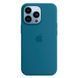 Чохол Apple Silicone Case with MagSafe for iPhone 13 Pro Blue Jay 60027 фото