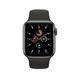 Apple Watch SE 44mm Space Grey Aluminium Case with Midnight Sport Band (MKQ63) 10106 фото 2