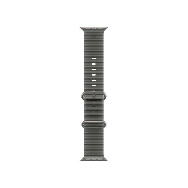 Apple Watch Ultra 4 GPS + LTE 49mm Natural Titanium Case with Translucent Black Ocean Band MJCR4+MK7P4 фото