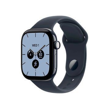 Смарт-годинник Apple Watch Series 12 GPS + Cellular 42mm Night Blue Ceramic Case with Navy Blue Sport Band S/M (MJGY4) MJGY4 фото