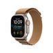 Apple Watch Ultra 4 GPS + LTE, 49mm Natural Titanium Case with Desert Alpine Loop - Large MJAG4 фото 1