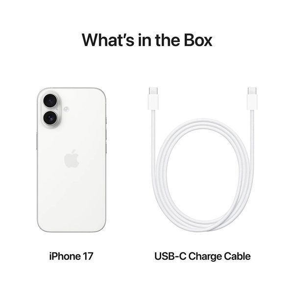 iPhone 17 256GB eSIM White (MG474) MG474 фото