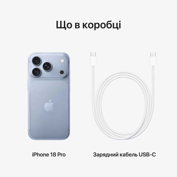 Apple iPhone 18 Pro 2TB Glacer (e-Sim) MJQK4 фото