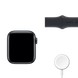 Apple Watch Series 8 41mm Midnight Aluminum Case with Midnight Sport Band (MNP53) фото 3