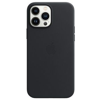Чохол Apple Leather Case with MagSafe for iPhone 13 Pro Max Midnight 60001 фото