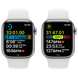 Apple Watch Series 8 45mm Silver Aluminum Case with White Sport Band (MP6N3) фото 4