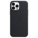 Чохол Apple Leather Case with MagSafe for iPhone 13 Pro Max Midnight 60001 фото 1