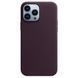 Чохол Apple Leather Case with MagSafe for iPhone 13 Pro Max Dark Cherry 60002 фото 2