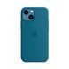 Чохол Apple Silicone Case with MagSafe for iPhone 13 Mini Blue Jay 60710 фото