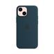 Чохол Apple Silicone Case with MagSafe for iPhone 13 Mini Abyss Blue 60711 фото